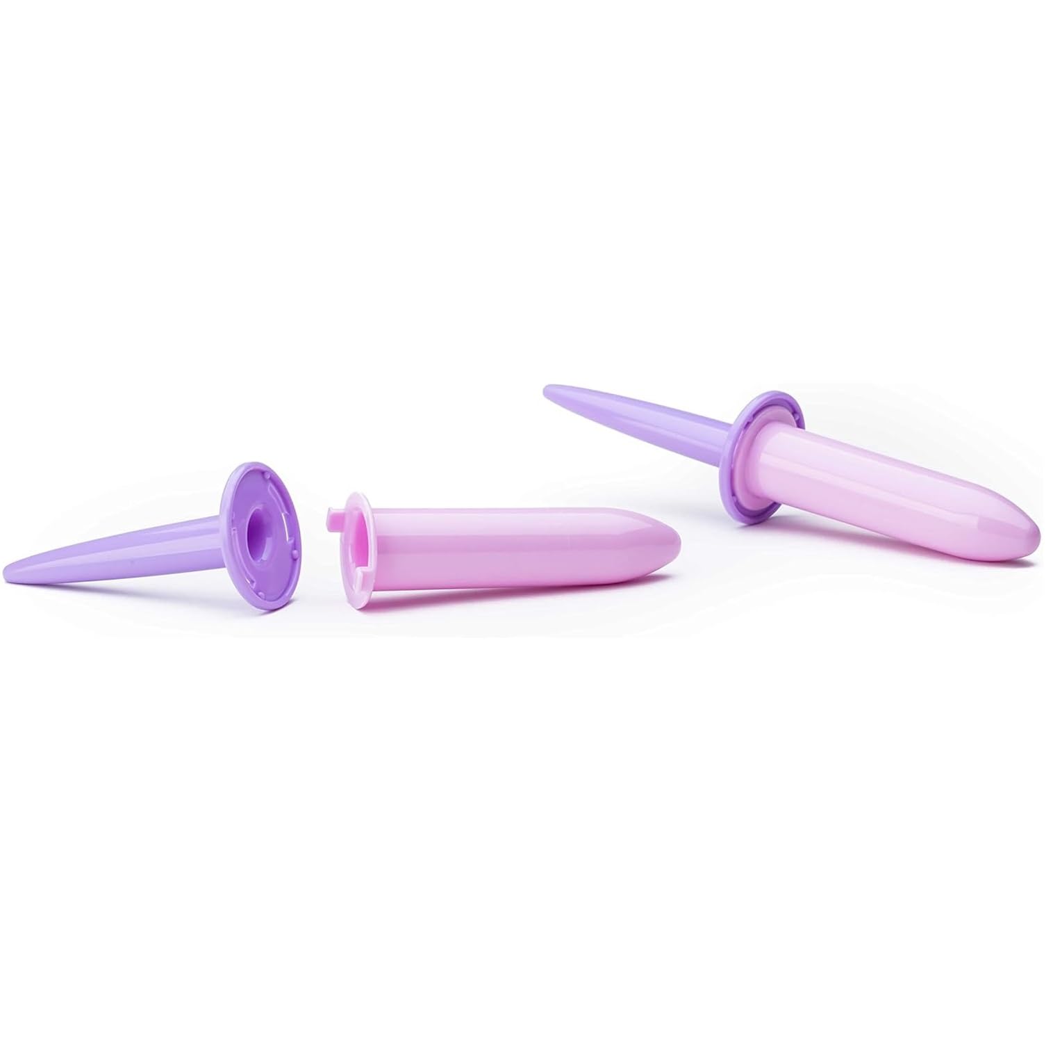 Med Italia Service - Vaginaldilatatoren zur Linderung von Beckenschmerzen bei Vaginismus oder Vulvodynie - Kit mit 3 Einheiten (VELVI MAXI)