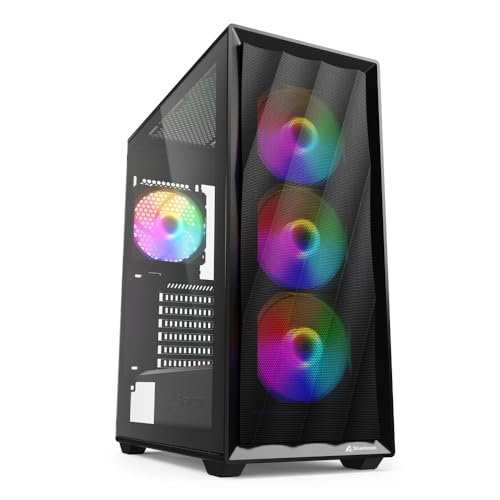 Sharkoon VK4 Rainbow Black, ATX PC Case
