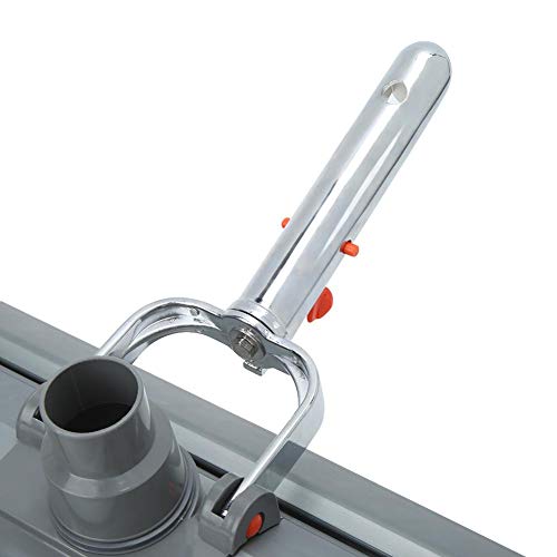 Resistência à corrosão Prático cabeça de vácuo de piscina de liga de alumínio, limpador de piscina,