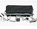 Coreflex 2 Pack Premium Tool Pouch Zipper Bag with internal pockets, 12inch Tool Bag, Multipurpose Storage pouch, Flat Bottom for stand alone (2 Pack, Grey, Black)