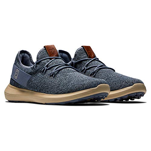 FootJoy Tênis de Golfe Masculino, Azul, 7.5 Wide