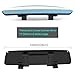 ELUTO Anti-glare Rear View Mirror Wide Angle Rearview Mirror Rimless Panoramic Curve Convex HD Blue Clip On Rear View Mirror for Car SUV Van Truck 11