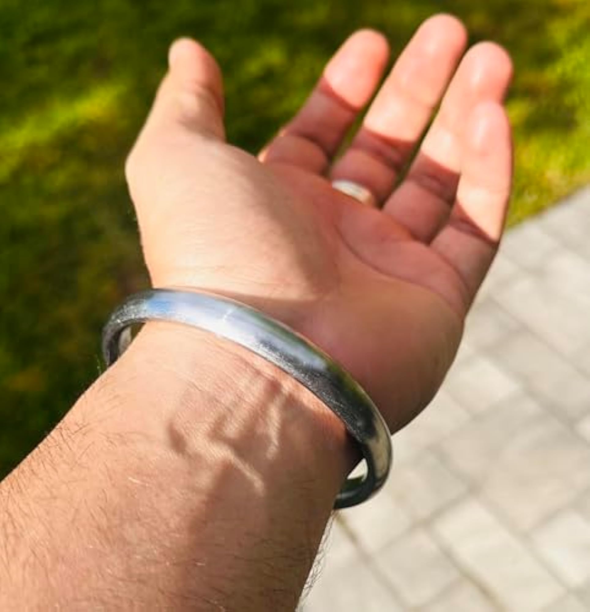Classic Sarb Loh Sikh Punjabi Kada, Silver Color Fashion Accessory