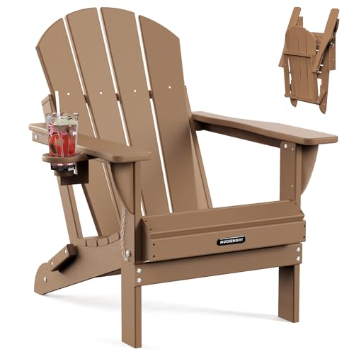 MUCHENGHY Folding Adirondack Chairs, Patio Chairs, Lawn...