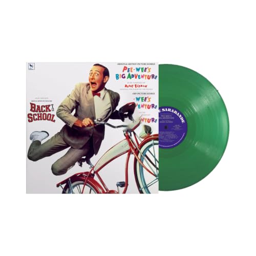 Album Art for Pee-Wee's Big Adventures/Back to School Original Motion Picture Soundtracks Tequila Dance Green Vinyl LP, Danny Elfman by Danny Elfman