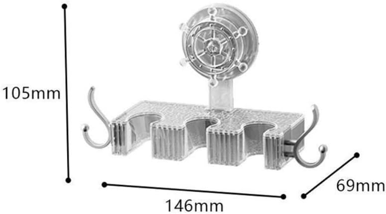 Rotary Rudder Suction Cup Shower Bracket Home Bathroom Fixing Tool Hole Free Toilet