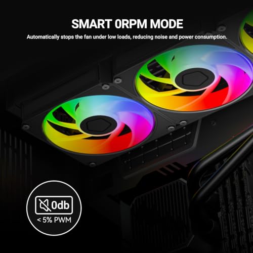 Image of ID-COOLING AM-120-ARGB-K 120mm PWM PC Case Fan, 0-2500 RPM