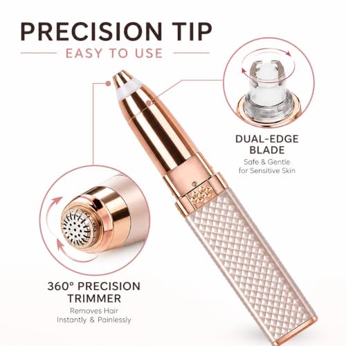 Image of Facial Hair Remover Machine For Face, Chin, Cheek, Eyebrow, Upper Lip Hair Remover for Women - Daimound