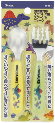 ベビー食器セット スプーン&フォーク付き 動物柄