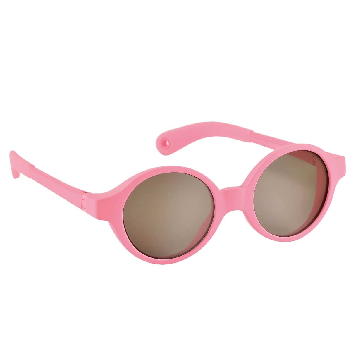 Béaba Sunglasses for Baby 9-24 Months, 100% UV Protection - CAT 3, Lateral Protection, Optimal Comfort, Adjustable Temples 360°, Joy, Neon Pink
