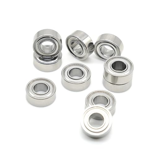 Roulements à billes miniatures 686ZZ 6x13x5mm en lot de 10 pièces de rechange pour micromoteur