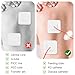 100Pcs Feeding Tube Pads, 4 x 4 Inch Split Drain Adhesive Bandages PD Catheter G Tubes, Supra-Pubic Incision Bordered Guaze Pad, Dialysis Accessories Gtube Supplies Holder for Nursing Care