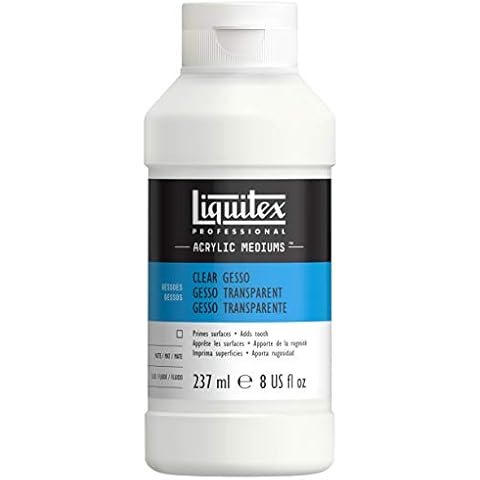 Liquitex Professional Clear Gesso Surface Prep Medium Cover