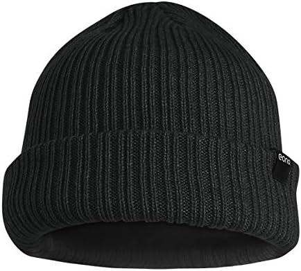 Amazon Brand - Eono Beanies Hat for Men Women Unisex Winter Cuffed Plain Hat Soft Warm Knitted Beanies Cap