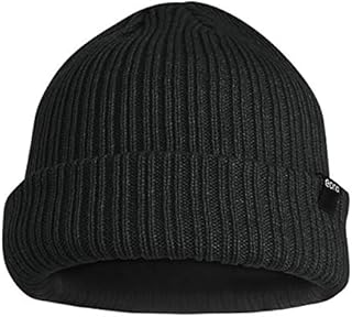 Amazon Brand - Eono Beanies Hat for Men Women Unisex Winter Cuffed Plain Hat Soft Warm Knitted Beanies Cap
