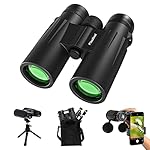 Usogood Professional 12 x 50 Prismáticos para Adul...: 【Binoculares de observación de aves para adultos】 Con un aumento de 12x y una lente de 50 mm, brinda una vista brillante y clara de hasta 374 pies/1000 yardas. Diseñado para la observación en diversas actividades como observación de aves, caminatas, ...