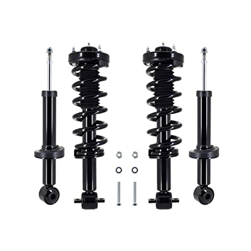 PM Auto Set 4 Front Quick Complete Strut - Rear Strut For 2018-2022 Ford Expedition 4WD