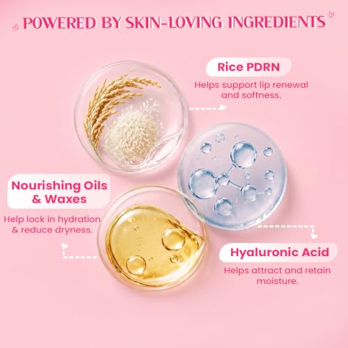 Image of Glamveda Rice PDRN Lip Recovery Mask 3.5g | Overnight Lip Repair Mask with Rice PDRN & Hyaluronic Acid | Deep Hydration & Glossy Lip Treatment for Dry Lips