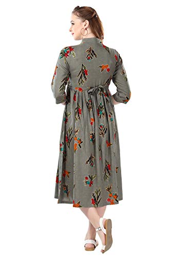 Image of AV2 Women's Rayon Relaxed Fit A Line Maternity Wear