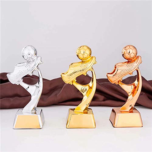 WEIFAN Trophées des gagnants en Plastique - Mini trophée de Football en résine placage de Match de Football Champion - Image 6