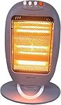 Easy Shopping® Halogen Heater 3 Bar Electric Heater with Adjustable 400w, 800w, 1200w Heat Setting & Carry Handle, Light weight Moveable Super Silent Overheat & Tip Over Protected Room Heater