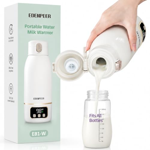 Portable Bottle Warmer for Travel, Heats for Breastmilk & Formula...