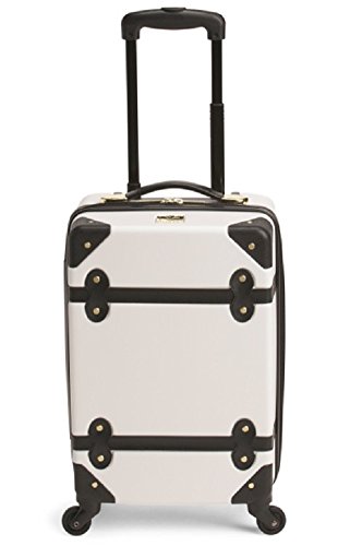 Diane von Furstenberg Saluti 24" Hardside Spinner White/Black One Size