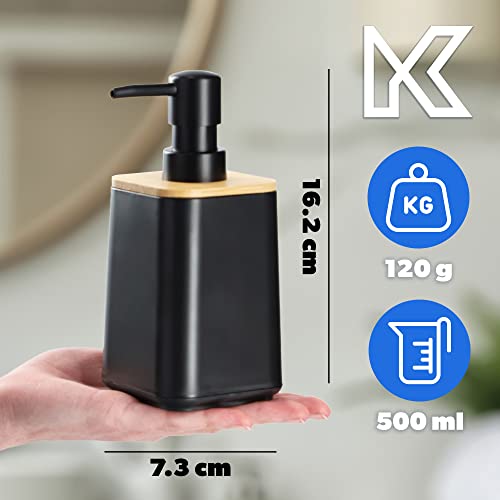 KADAX Set da bagno, dispenser di sapone, bicchiere...