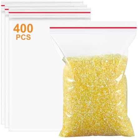 Sac plastique transparent avec zip