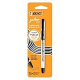 BIC, Caneta em Gel, Gelocity, Ponta Fina, Preto, 1 Unidade