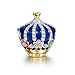 NINAQUEEN Chritsmas Charms Gifts Love Coronation 925 Sterling Silver Gold Plated Queen Crown Bead Charms for DIY Bracelets Jewelry Gifts for Girls