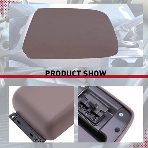 HECASA Center Console Lid Latch Compatible with 1995-2000 Toyota Tacoma 4Runner Replacement for 5890535040E0 Plastic Armrest Door by HECASA - Image 5