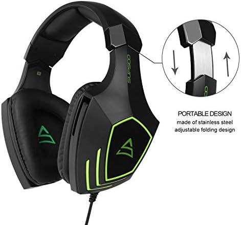 SUPSOO G820 Gaming Headset with Mic for PS4 Xbox one New Noise Reduction  3.5 mm Professional Game Headsets : Video Games - Amazon.com