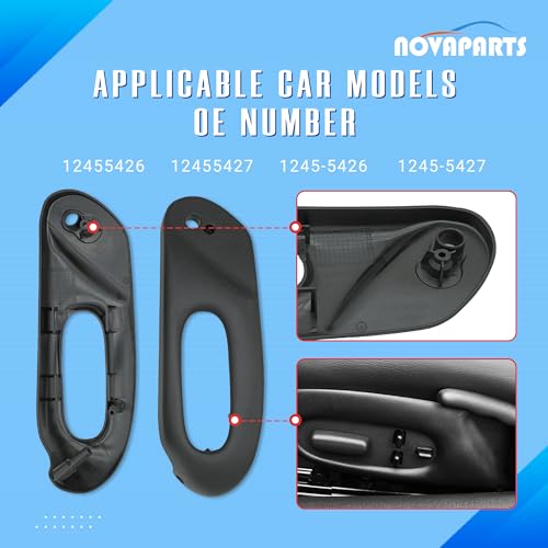 Bisel de interruptor de asiento para reparar molduras rotas de Corvette 1997-2004 3