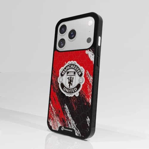Coque TPU 3D Manchester United protégeant l'iPhone 17 Pro Max - 2