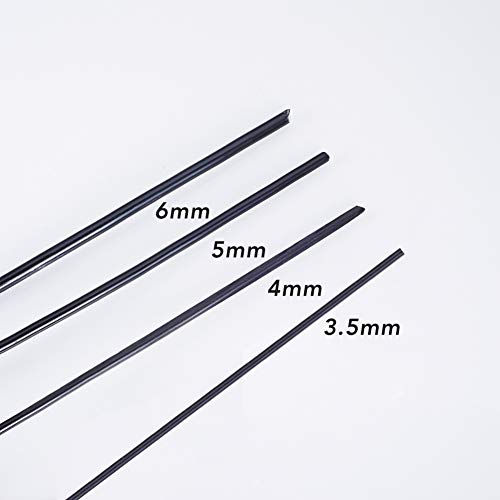 BENECREAT 23 Feet 3 Gauge Aluminum Wire Bendable Metal Sculpting Wire for Bonsai Trees, Floral, Skeleton Making, Home Decors and Other Arts Crafts Making - Black by BENECREAT - Image 4