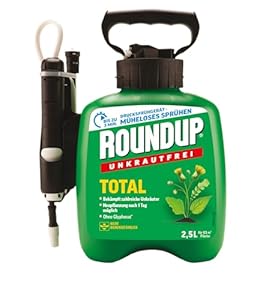 Roundup Unkrautfrei TOTAL Drucksprühsystem, 2,5 L