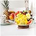 CONGARTENO Japanese Style Glass Fruit Bowl Elegant Salad and Snack Holder for Home for Fruits Desserts Snacks Tableware for All Occasions