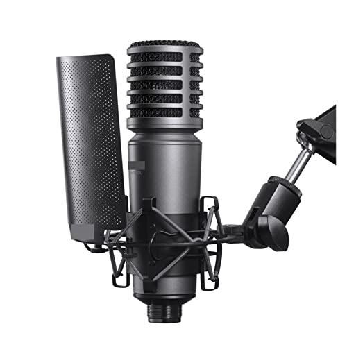 Microphone XLR à condensateur XMic 100GL à large diaphragme pour studio et podcast