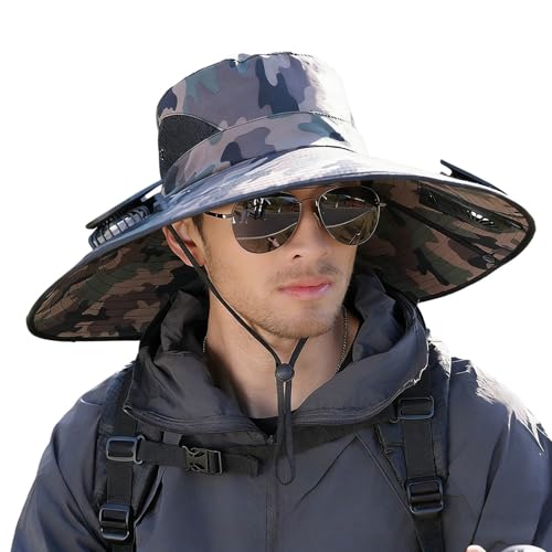 Chapeau de pêcheur ventilé pour la pêche et les journées chaudes de randonnée en plein été