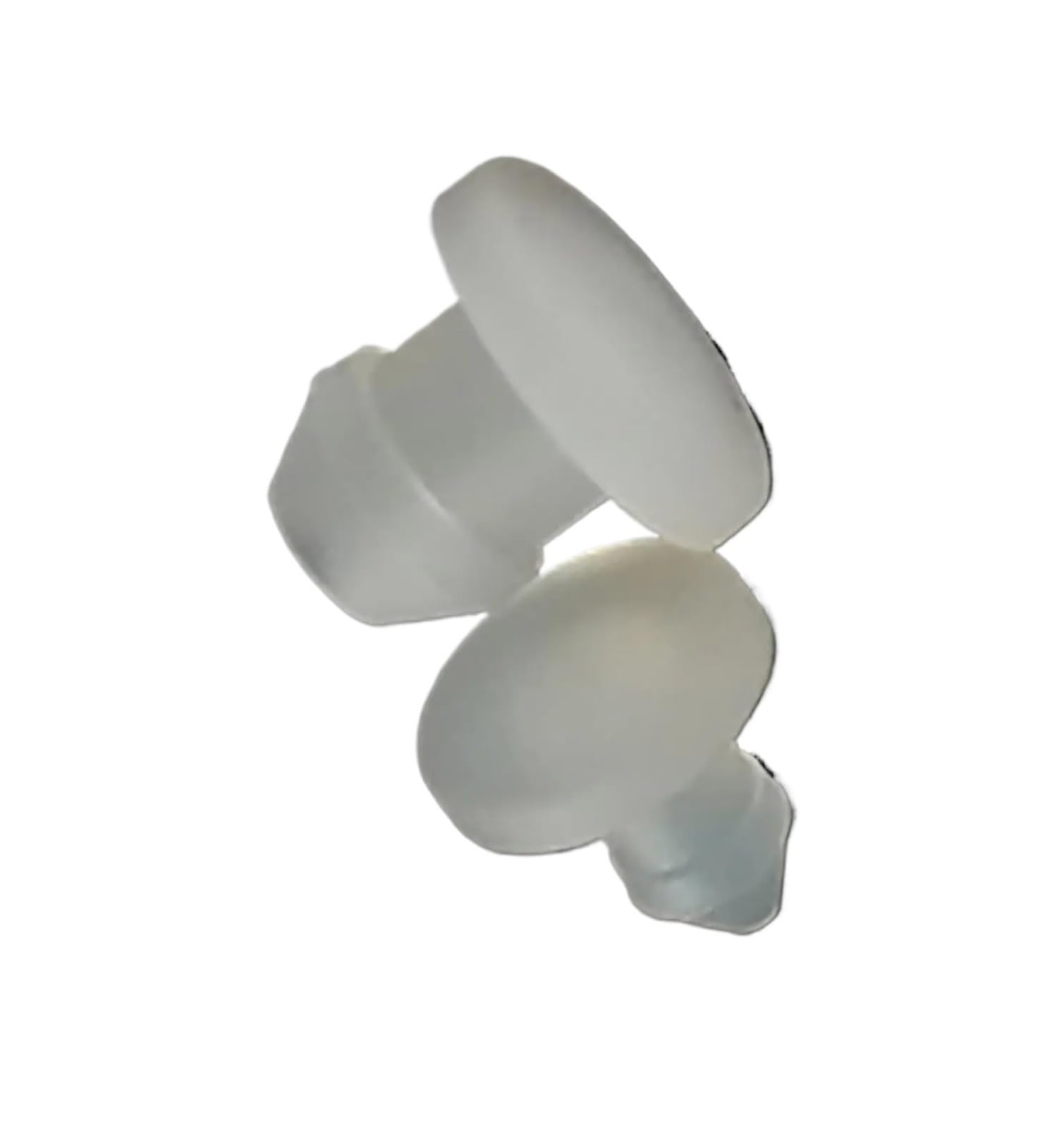 T-förmiger Silikonstopfen für Löcher, Schnallendichtung 4,5 mm bis 50,6 mm, Blindendichtung (transparent, 32,6 mm (1 Stück))
