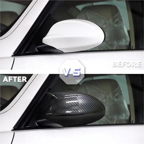 Couvercle rétroviseur BMW E90 E87 E81 E92 carbone cache rétroviseur extérieur Série 3 et 1