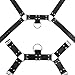 Men's PU Leather Chest Harness mens lingerie bdsm harness men's sexy costumes chest harness for man shoulder harness Cosplay Nightclub Sexy Punk Chest Belt Clubwear