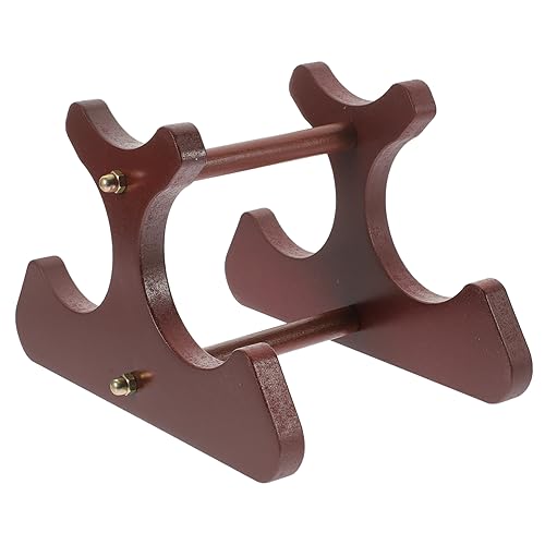 SOLUSTRE European Solid Wood Wine Rack Stylish Home Decoration for Wine Bottles Rustic Design Liquor Bottle Holder for Displaying and Wines Any Corner