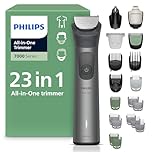 Philips Multigroom 7000 Series All-in-One 23-Piece Trimmer - Shaver and Clipper for Face, Head & Body, Self-sharpening Full Metal Blades, 24 Length Settings (0.5-16 mm), Model MG7963/28