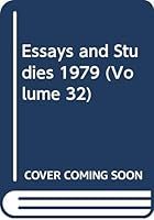 Essays and Studies 1979 0391010352 Book Cover