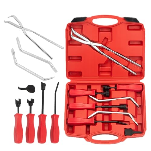 Outil pour ressorts de tambour de frein en métal robuste - Kit de réglage supérieur 8 pièces