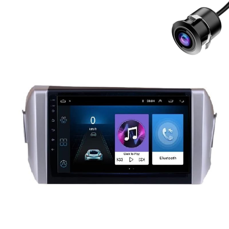 Modorwy Toyota Innova Crysta 2016-2018 Wireless CarPlay & Android Auto 9inch 1280P Car Android Display with Gorilla Glass | Android 13 | TS-7 Processor | 1GB RAM & 32GB ROM-AHD Camera & Frame Included-image-9