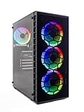 500Go SSD + 2To HDD BitBull PC Gamer Polyvalent 6 cœurs Ryzen 5 5500 - RTX 5060 8 Go - 32 Go RAM - SSD 500 Go + HDD 2 to - WiFi - Windows 11 Pro - Noir