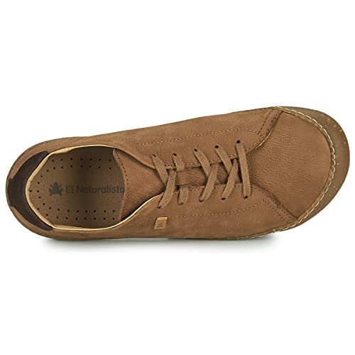 El Naturalista Unisex. 2577011ND005_023 Chinelos De Couro Castanho Pleasant Wood Pawikan (40), Marrom, Plano, CordãO, Casual - 7